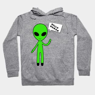 funny alien. Hoodie